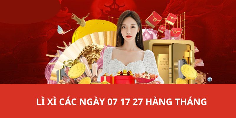 ảnh đại diện lì xì các ngày hàng tháng